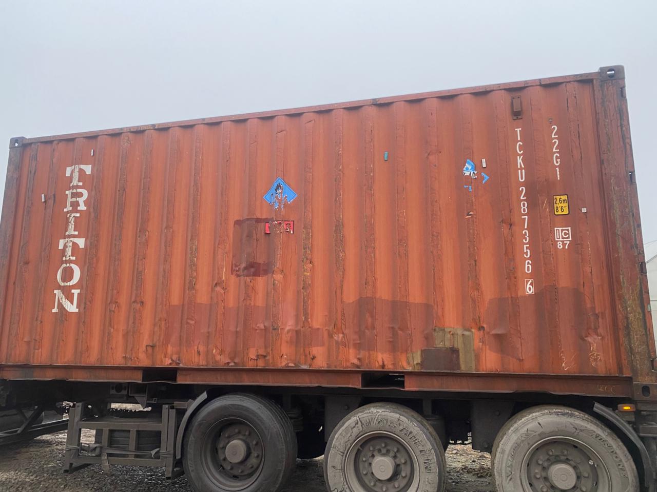 Морской контейнер TCKU2873566